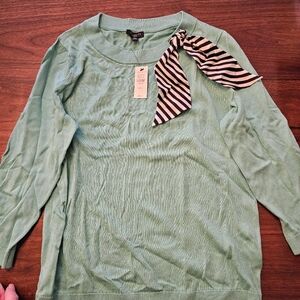 Brand New Green Talbots Petite Medium Shirt